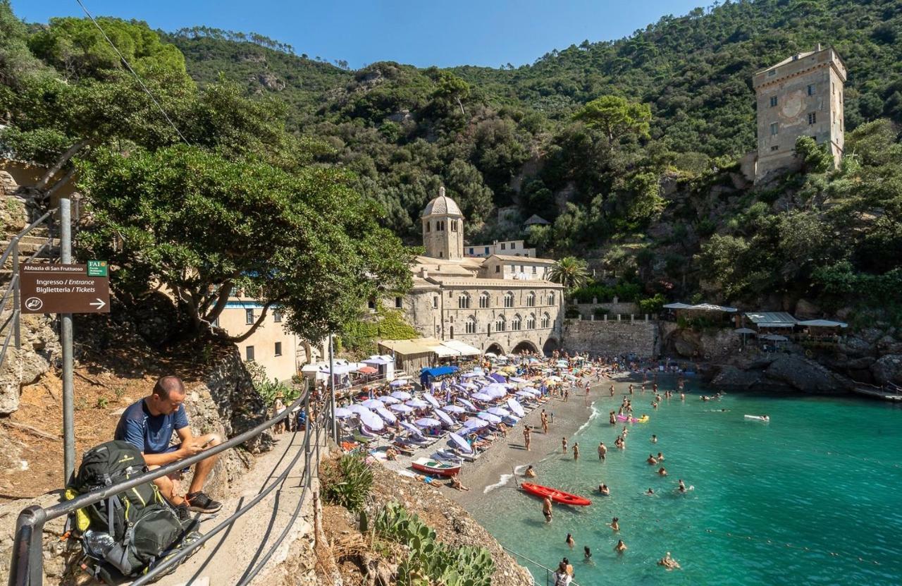 Ferienwohnung Portofino House Camogli Exterior foto